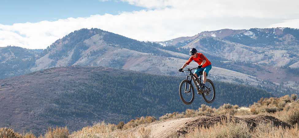 Hank Keil Mountain Biking in Park City, UT